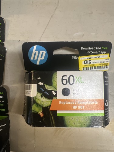 Authentic 60xl black - hp,
